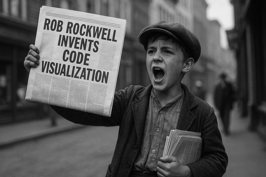 Newspaper Boy Headline